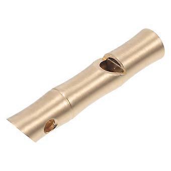 High Decibel Whistle Brass Whistle for Survival 1Pcs Outdoor Emergency Use