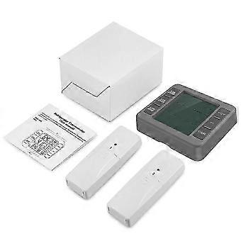 Wireless dual-probe temperature monitor, refrigerator and freezer thermometer, indoor and outdoor temperature alarm, household refrigeration equipment