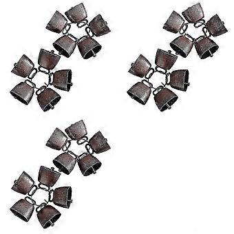 30 copper bells for cows, horses and sheep in pastures, brass bells for farm animals COSWHBYV
