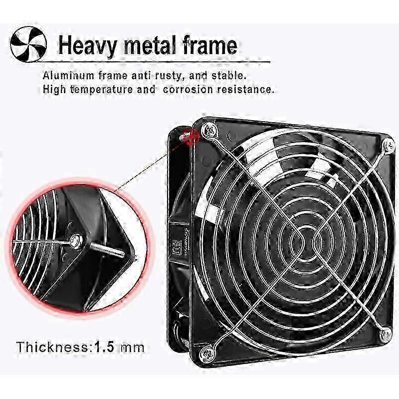 23W Silent Fireplace Fan