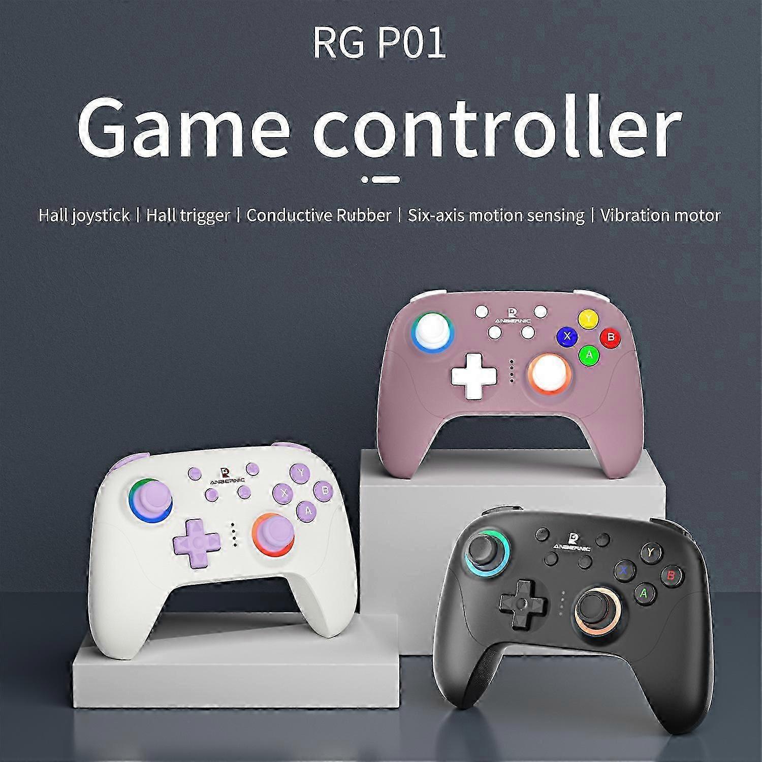 RGP01 Multi-Platform Gaming Controller With Receiver Purple