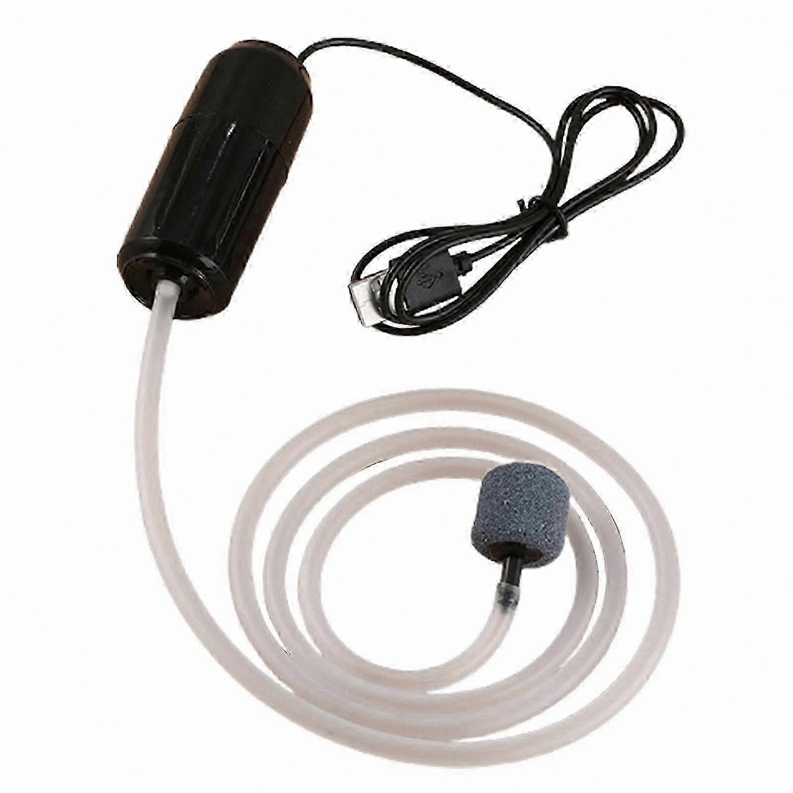 USB-Powered Silent Aquarium Air Pump