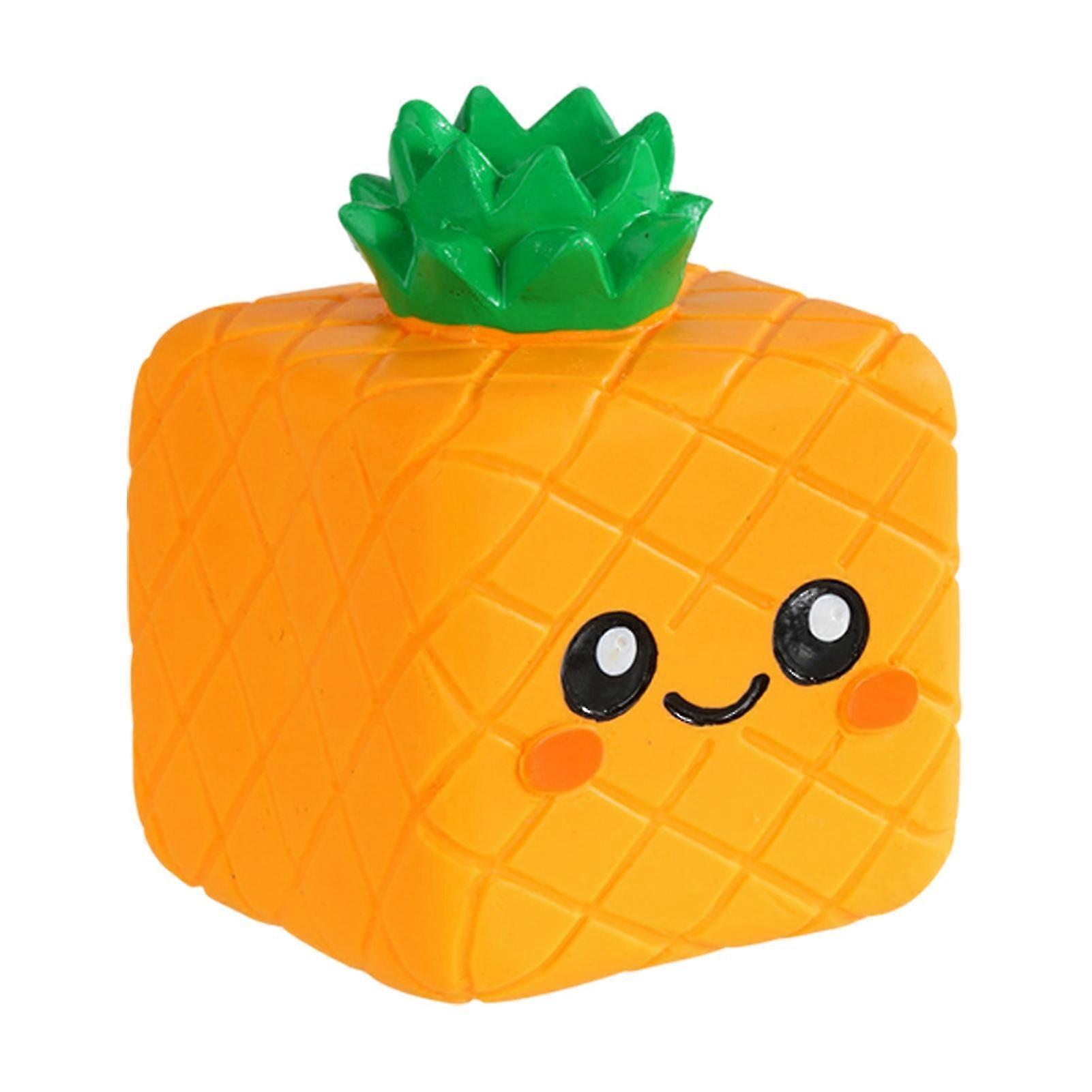 Bite Resistant Squeaky Fruit Latex Toy
