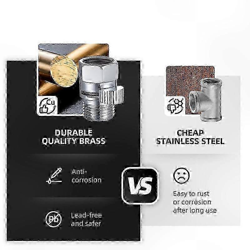 Lead-Free Brass Shower Flow Regulator Valve