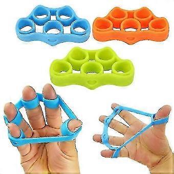 HAnd grip strengthener for fitness 6pcs finger exerciser resistance bandsYFy
