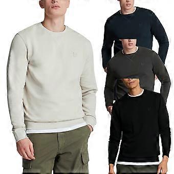 Lyle & Scott ML424TON Tonal Eagle Mens Crew Neck Knitted Jumper Sweatshirt Top