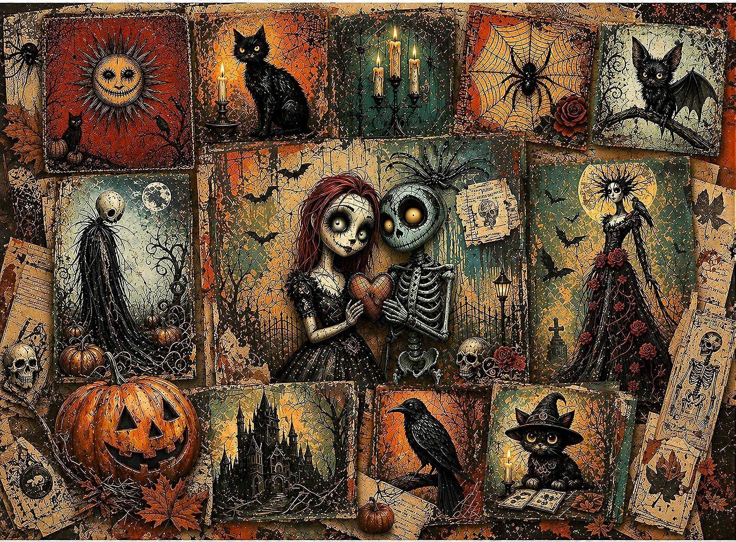 Halloween Brain-Teasing Puzzles JI-814