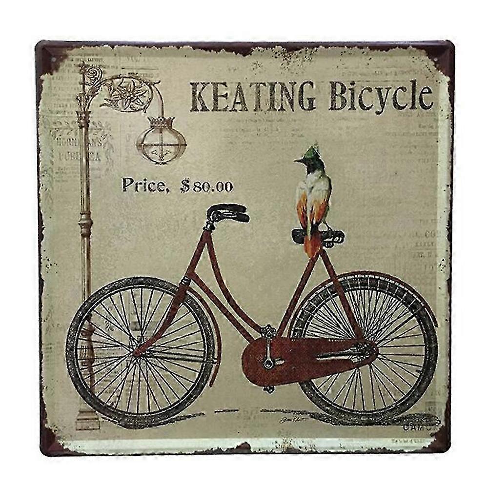 Odourless Retro Tin Wall Hanging