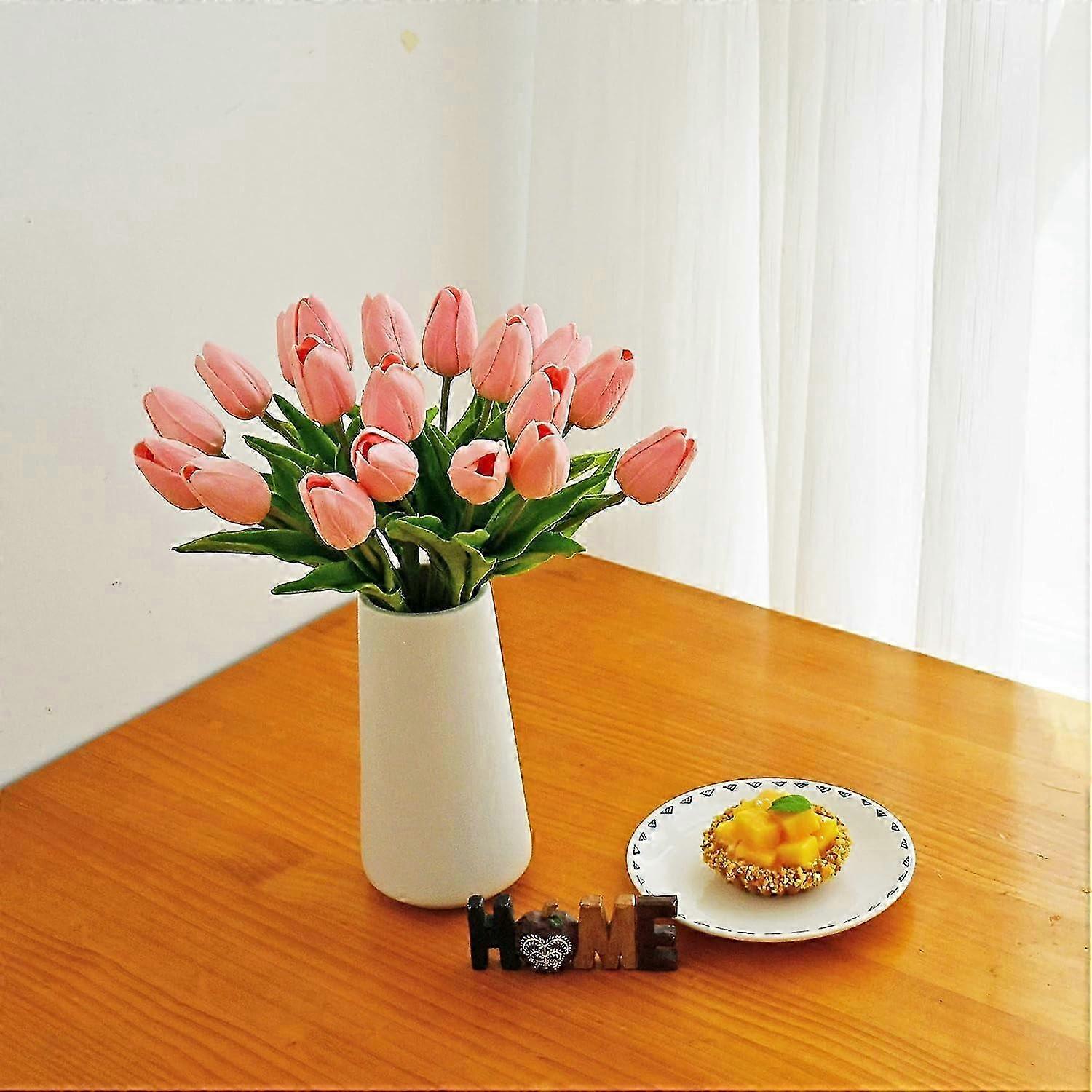 10pcs Spring-Soft Light Purple Tulips
