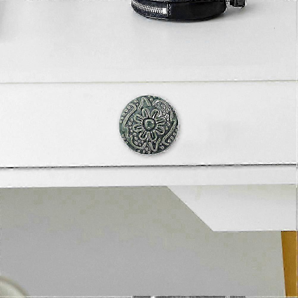 Ceramic Cabinet Knob for Home Use 10Pcs Durable Pull Handle Set