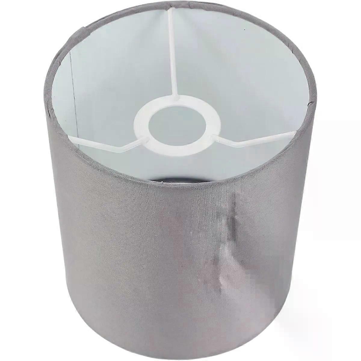 Shade Grey Cylindrical Fabric for Table Wall Ceiling Lights