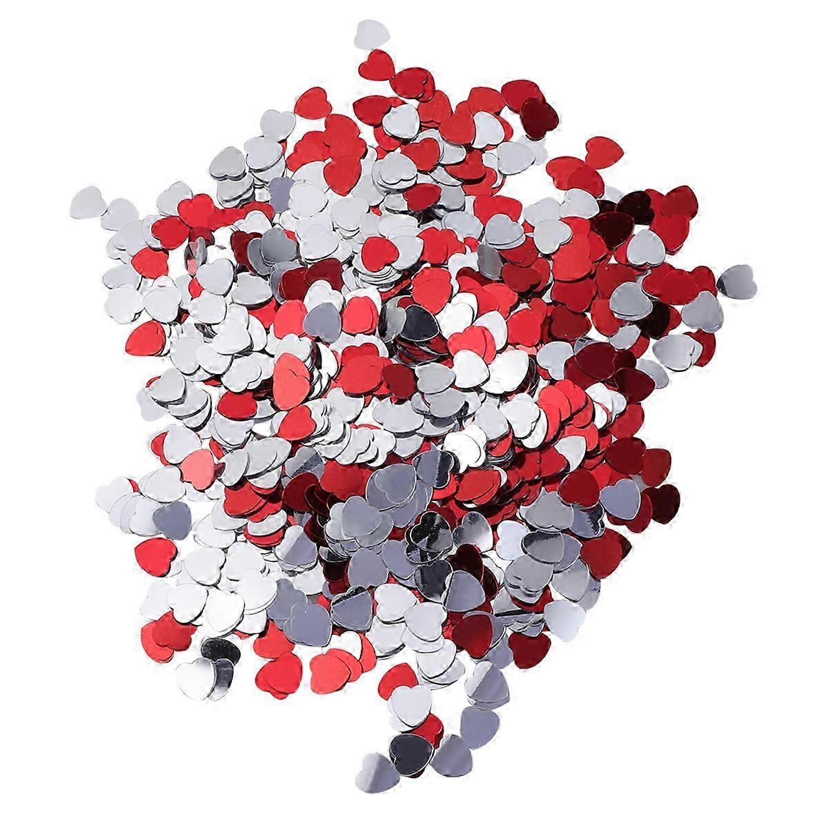Confetti compatible with Wedding Heart Shape Confetti compatible with Decoration 4000Pcs Assorted Color