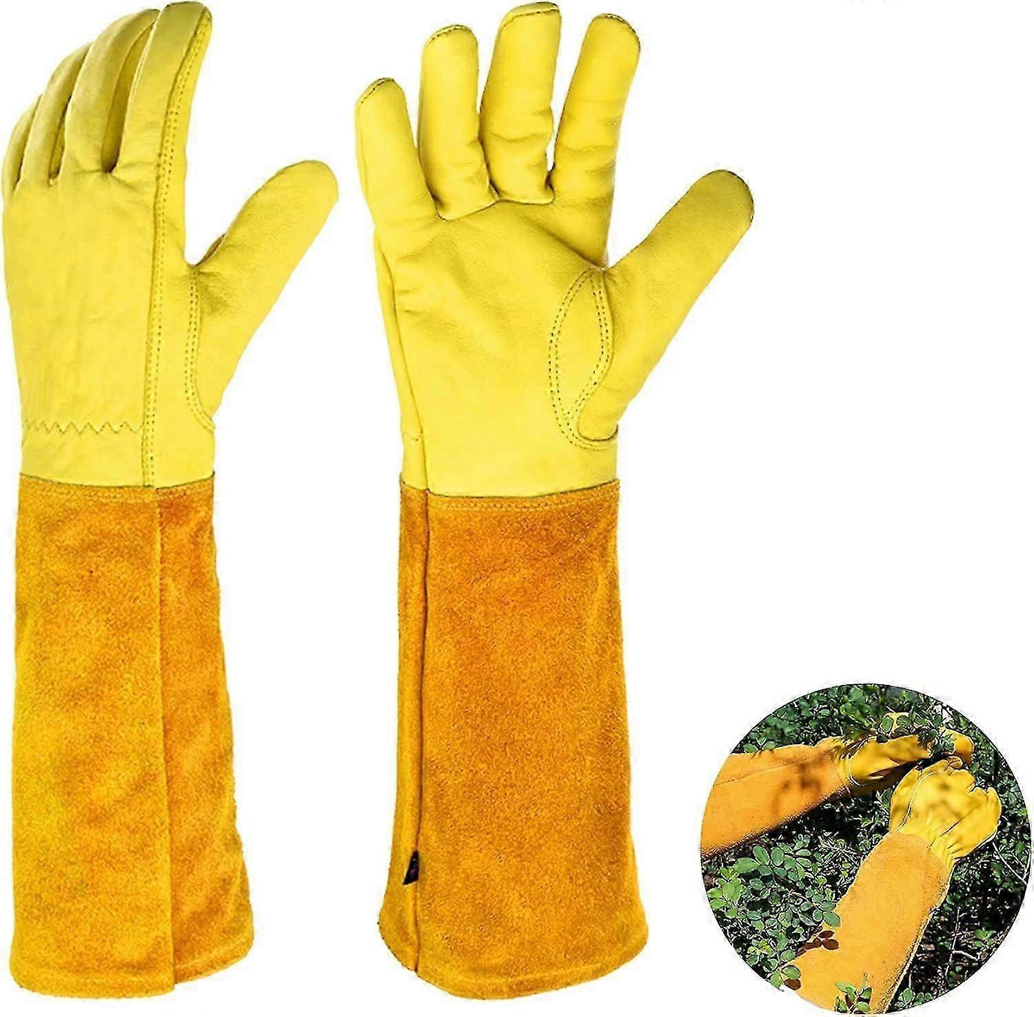 Breathable Thorn-Proof Leather Gloves