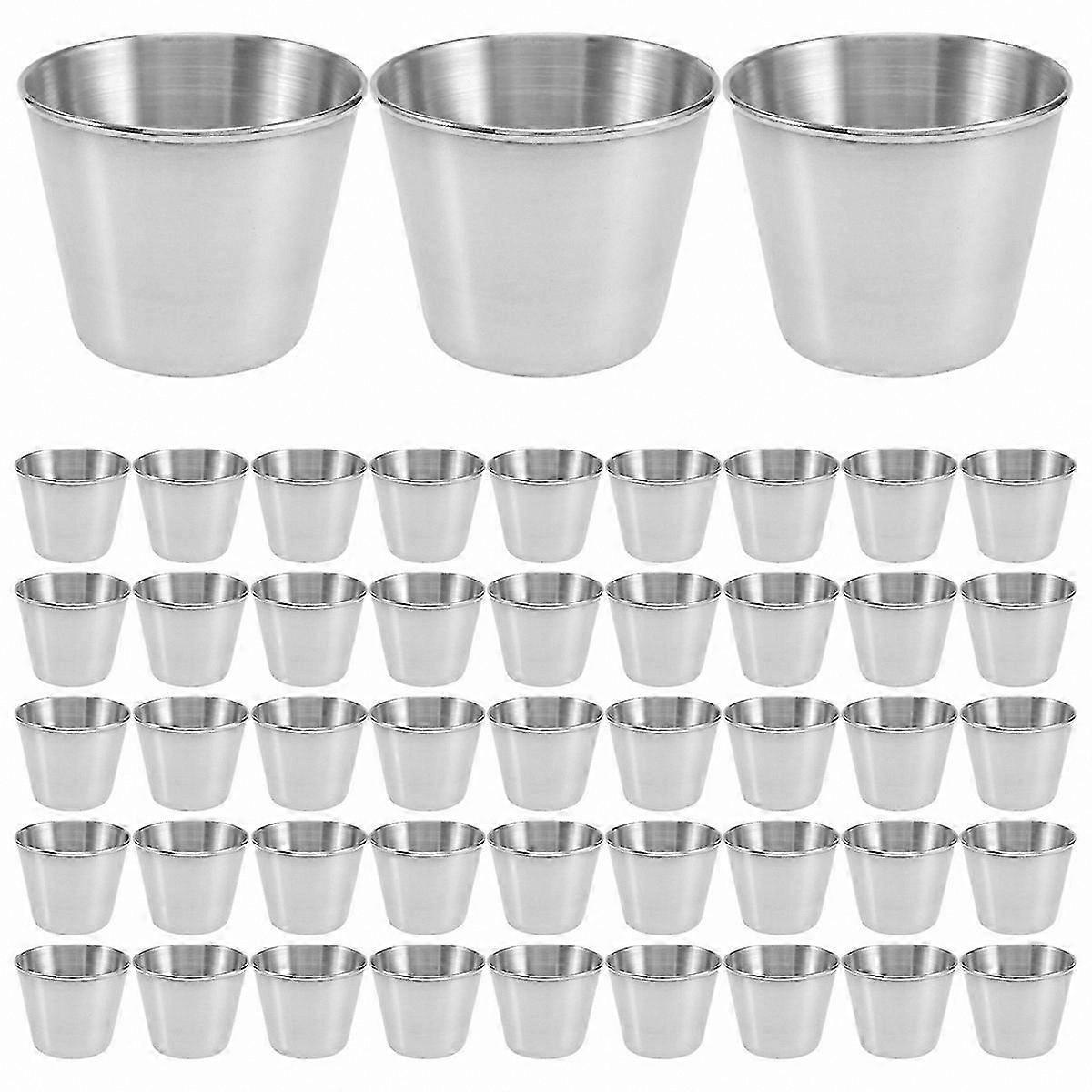 48-Pack 1.5 Oz / 45 Ml Sauce Containers Condiments