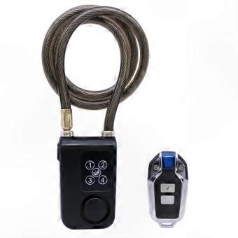Bicycle Lock with Remote Control | Secure Bike Parking Accessory