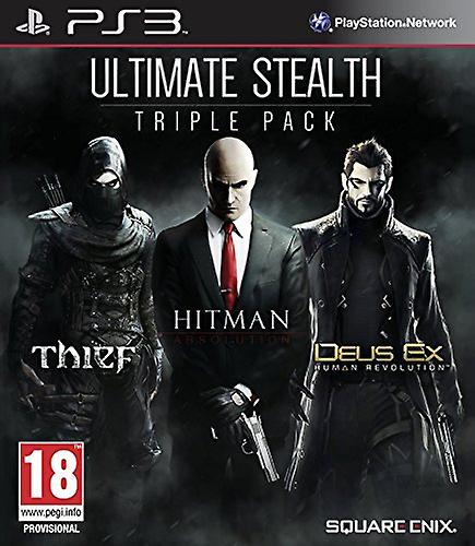 Ultimate Stealth Triple Pack (PS3) - New & Sealed