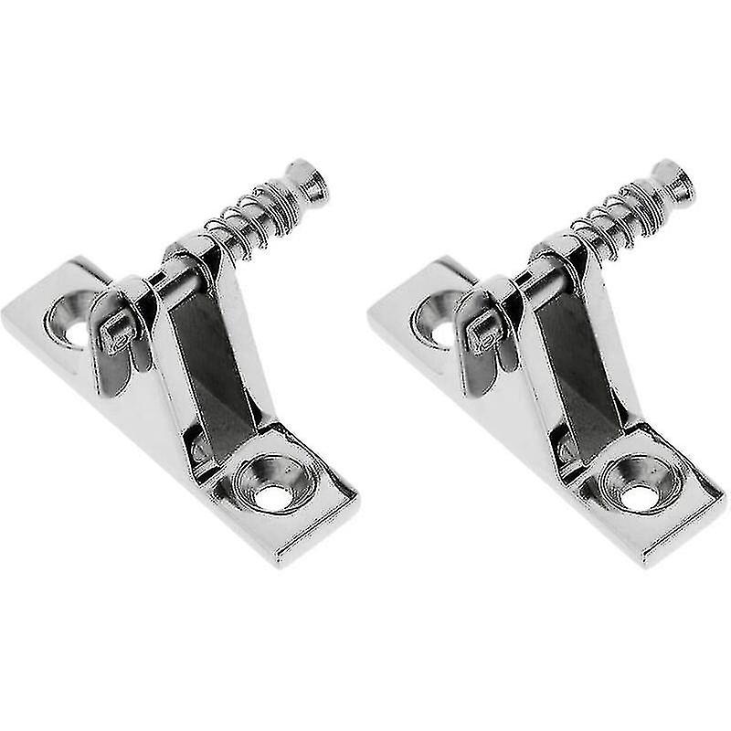 2pcs Boat Deck Hinge Bracket Installation Awning Bimini Top Boat - Snngv