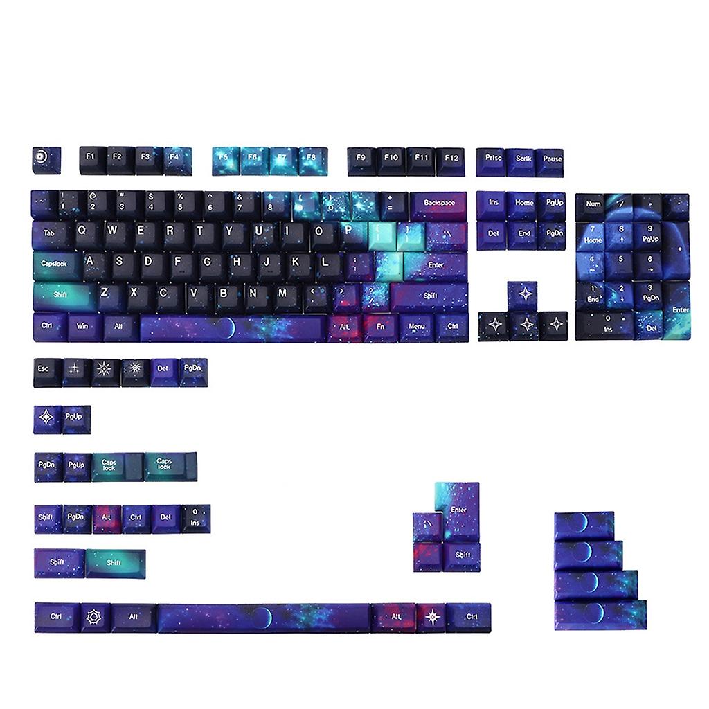 139 Keycaps PBT Keycaps Dye-Sublimation Custom Keycap KCA Profile Keycap