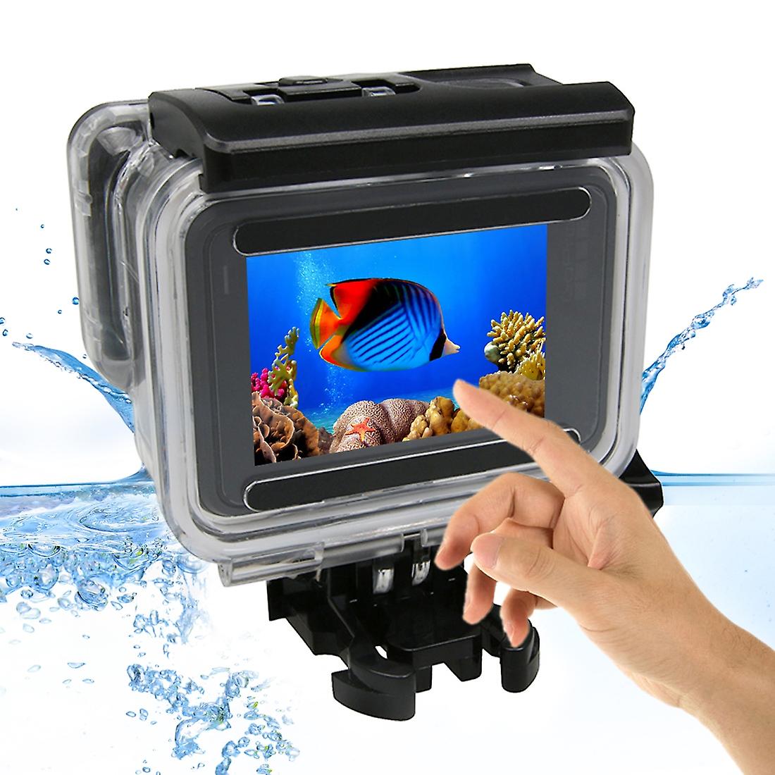 Touch Screen 45m Waterproof Case for GoPro HERO6 /5 Black