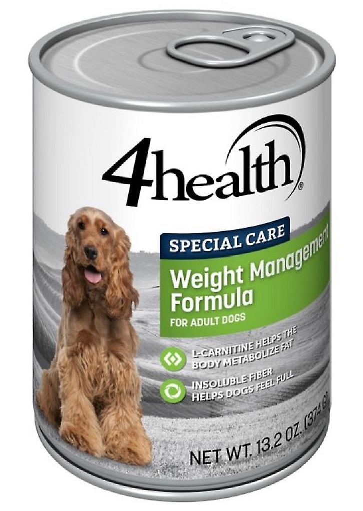 4health 特殊护理体重管理成年鸡肉食谱湿狗粮 -1 罐