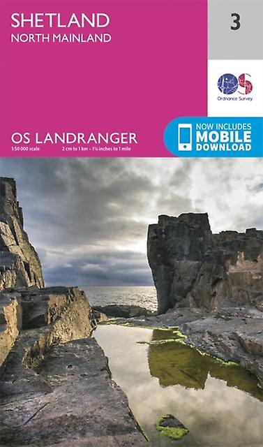 Shetland North Mainland by Ordnance Survey Paperback Book