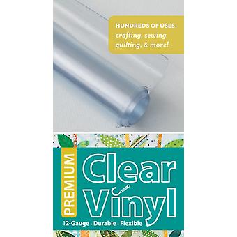 Rolo de vinil transparente premium, 40,66 x 91,48 metros (16 x 112 jardas) - C&T Publishing
