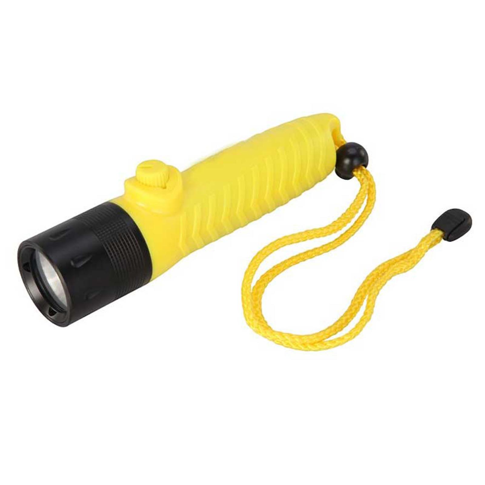 Handheld Led Underwater Torch Ip68 Waterproof Rechargeable Torch For Diving Hiking Fishing Inspection