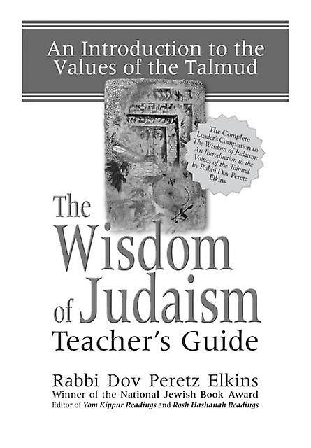 The Wisdom Of Judaism Teachers Guide by Rabbi Dov Peretz Elkins Paperback Book