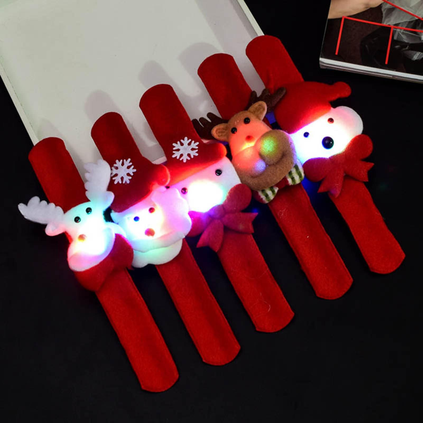 Christmas Decoration Accessories Costume Eyeglasses Snapping Circle