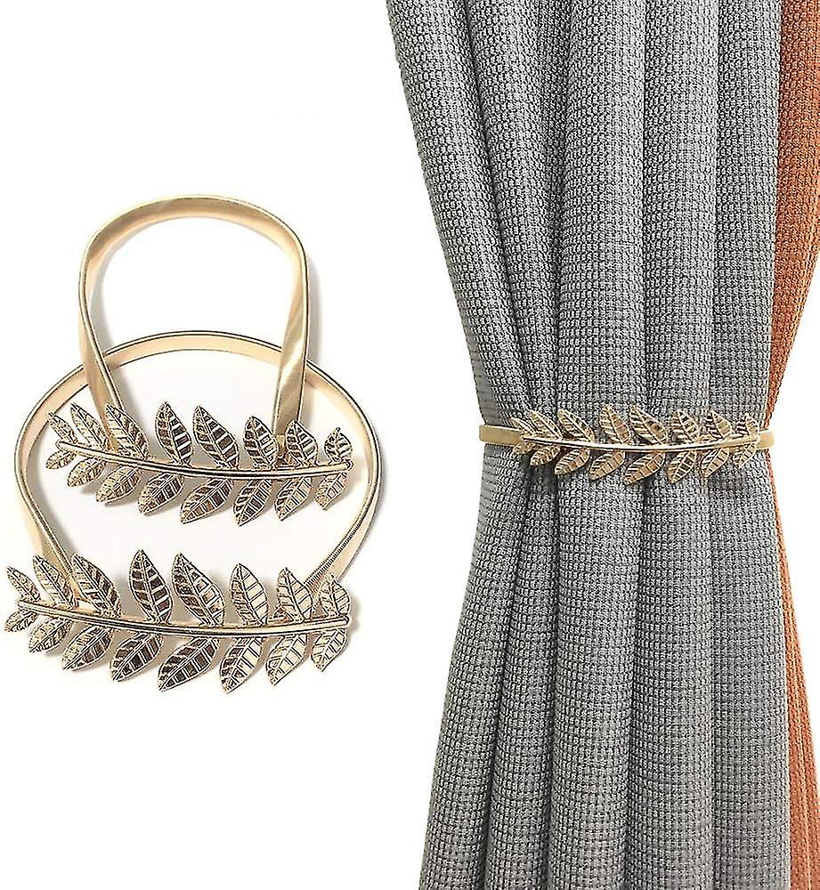 2pcs Curtain Tiebacks, Drapery Curtain Holdbacks,holder Hooks With Str