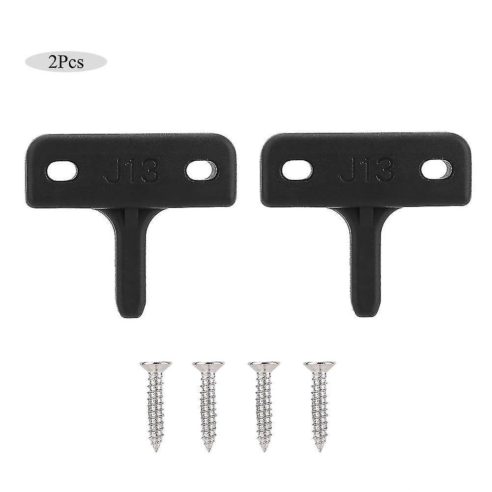 Greenhouse Window Fixing Clips Strong Durable Plastic Secure Support Flat Screws Included Easy Installation 2PC