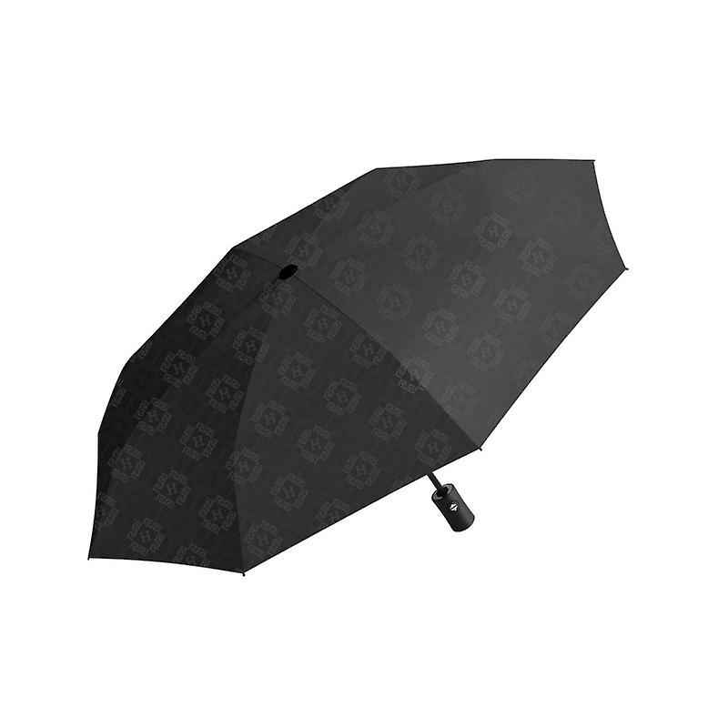 Umbrella Dark Print Automatic Folding Sun Portable Outdoor Uv-proof Sun