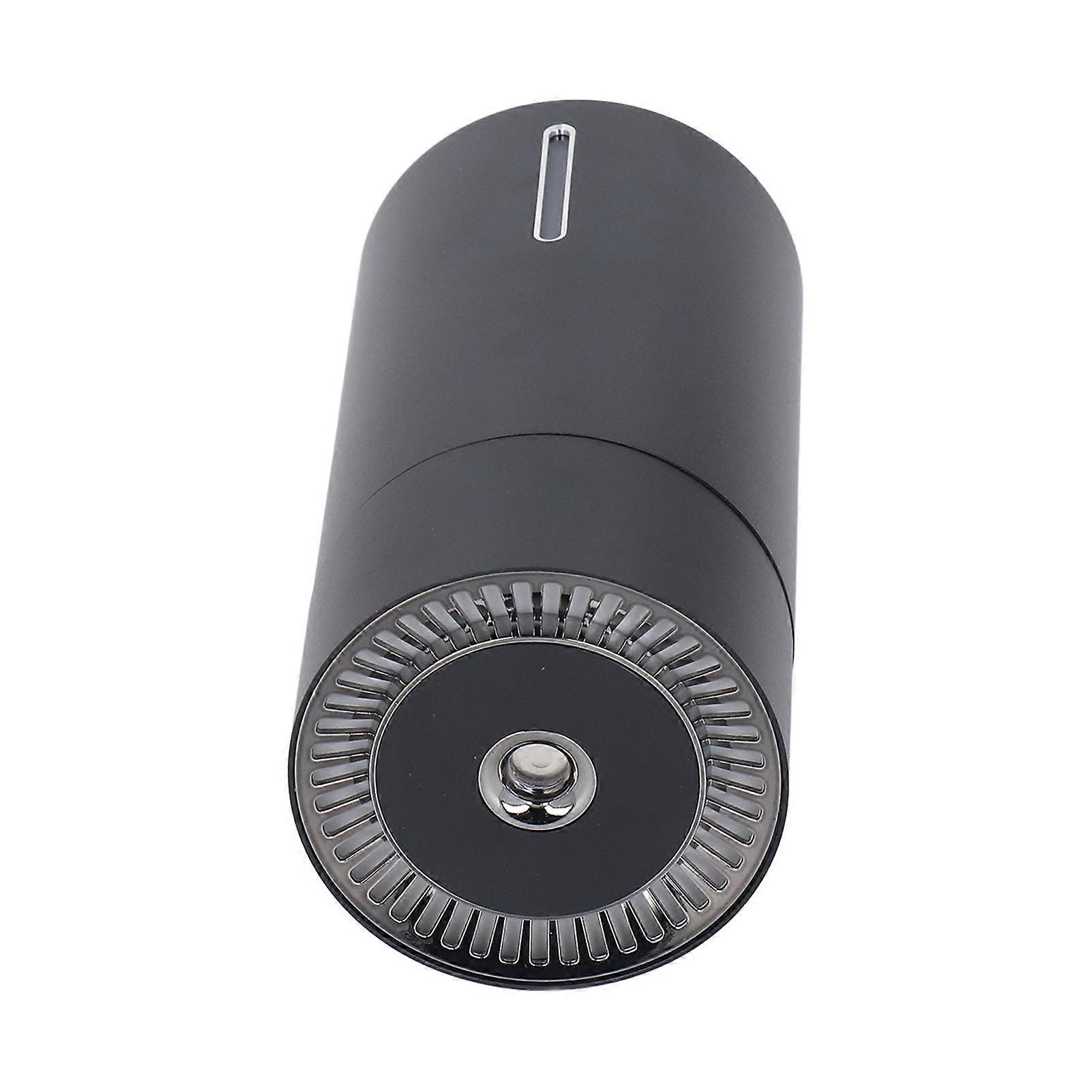 Car Fragrance Humidifier USB 3 Gears Adjustable Automatic Induction Portable Aromatherapy Humidifier with Colorful Light Black 