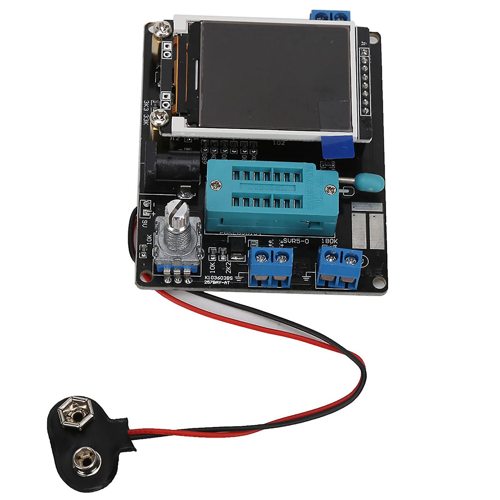 GM328 Black Small Screen Transistor Tester with PWM Generator