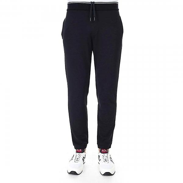 Men's Armani Exchange Track Bottoms Navy 8NZP82 ZJH3Z