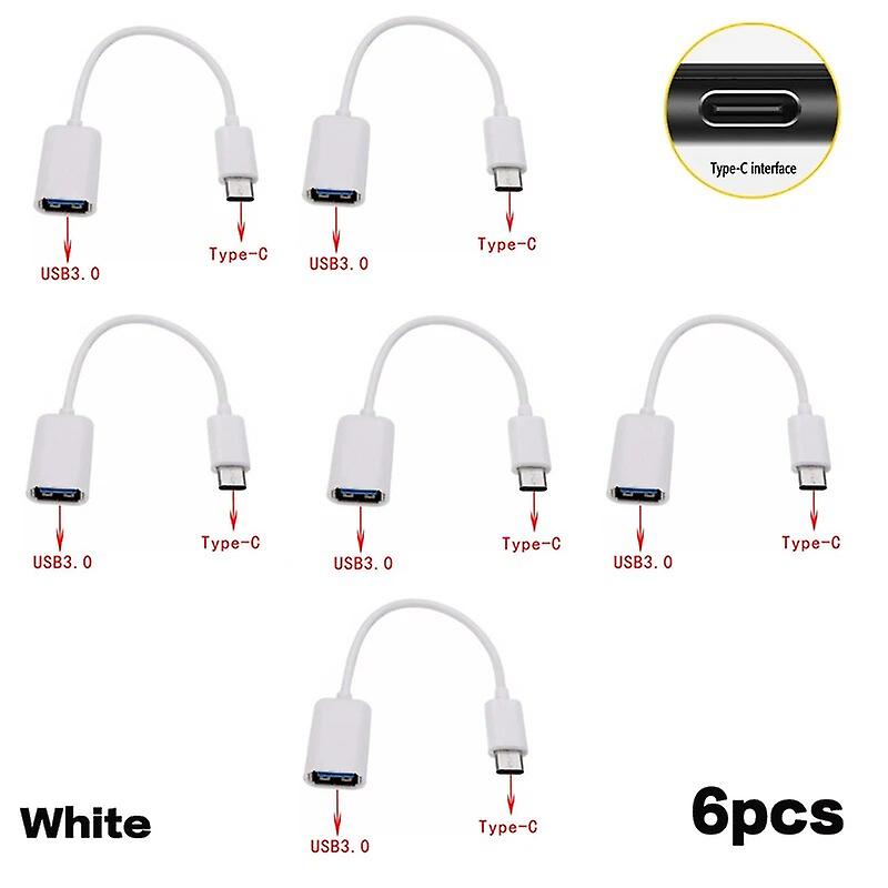 Type-C OTG アダプター ケーブル 16.5CM Type-C to USB 3.0 メス ケーブル データ ケーブル アダプター マウス ゲームパッド タブレット アクセサリー データ ライン~31018