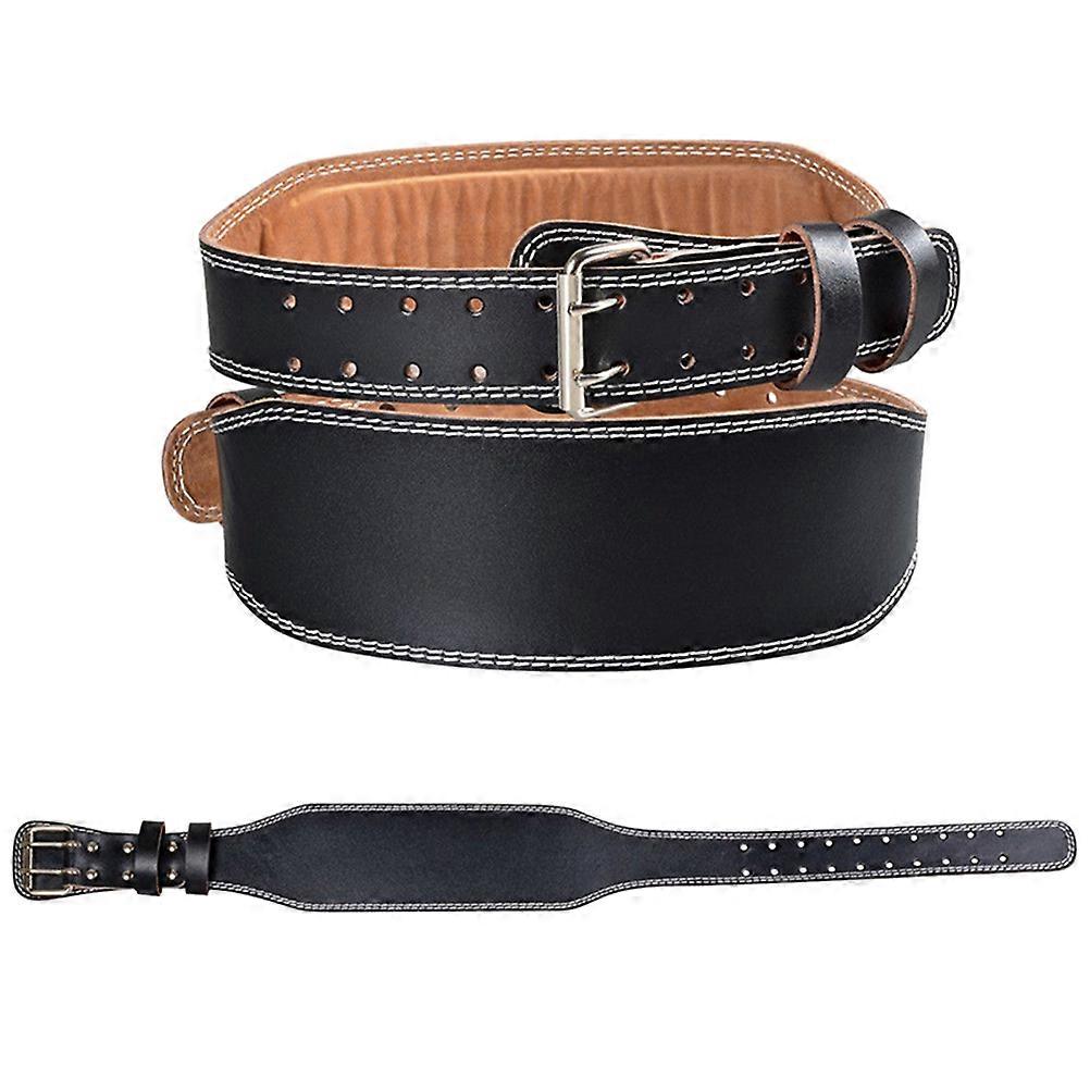 PU bőr súlyemelő öv, testépítő derékvédő