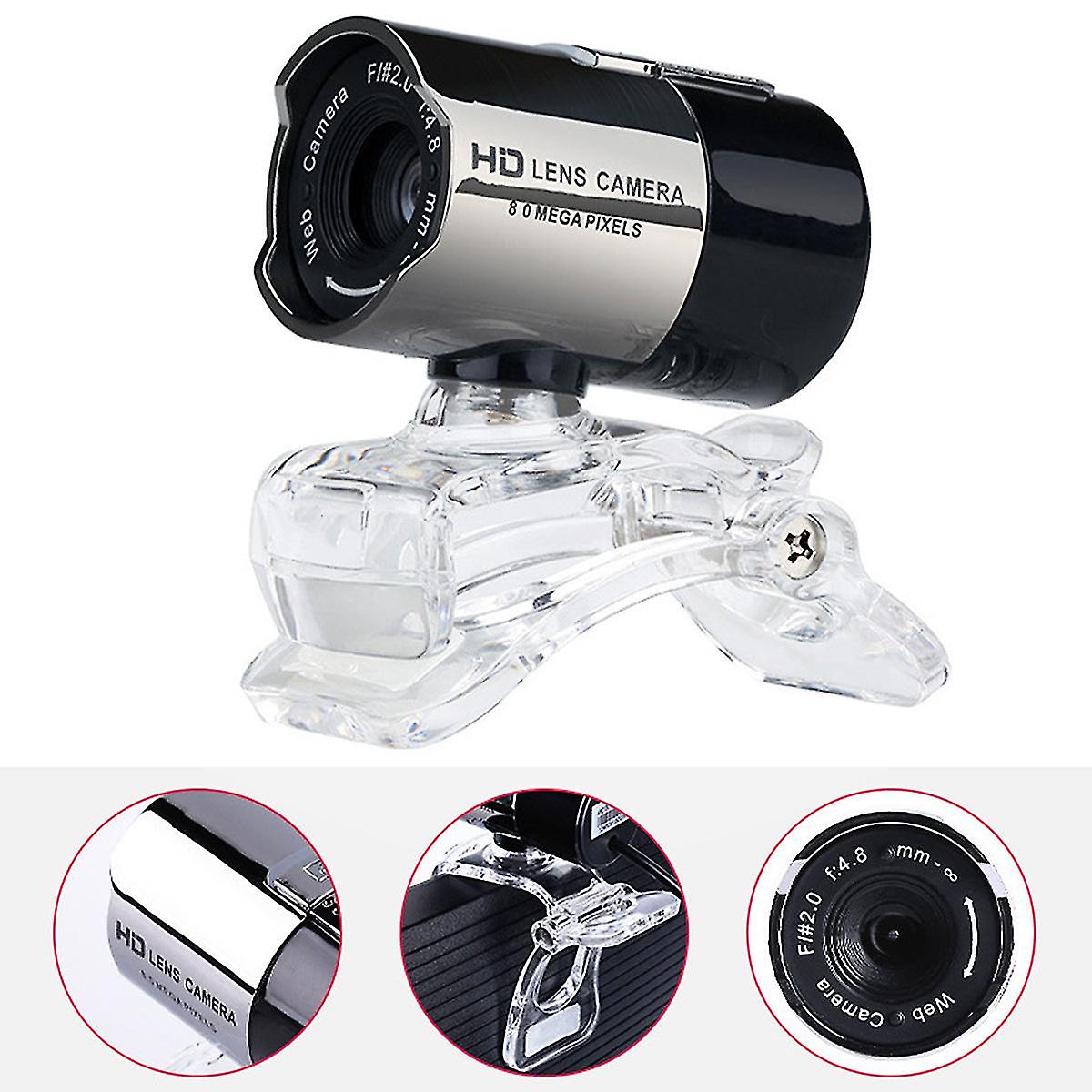 Usb Webcam Web Camera 12mp With Microphone Driver-free Web Camera Webcams For Desktop Laptop Computer Web Cameras 30fps