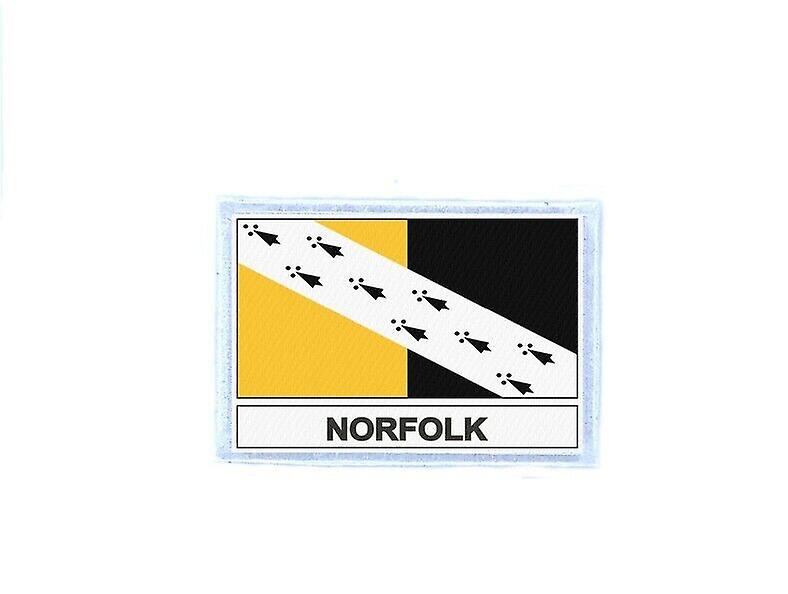 Ecusson patch badge prints flag uni norfolk kingdom
