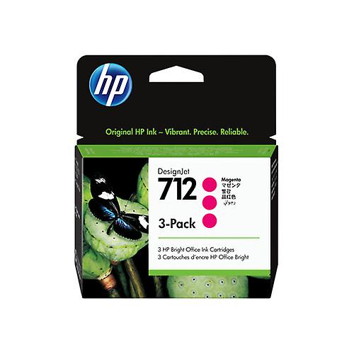 HP Premium Compact Durable Reliable User-friendly 712 Ink Cartridge 29mL 3pk