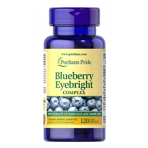 Puritan's Pride Blueberry Eyebright Complex, 120 Caplets
