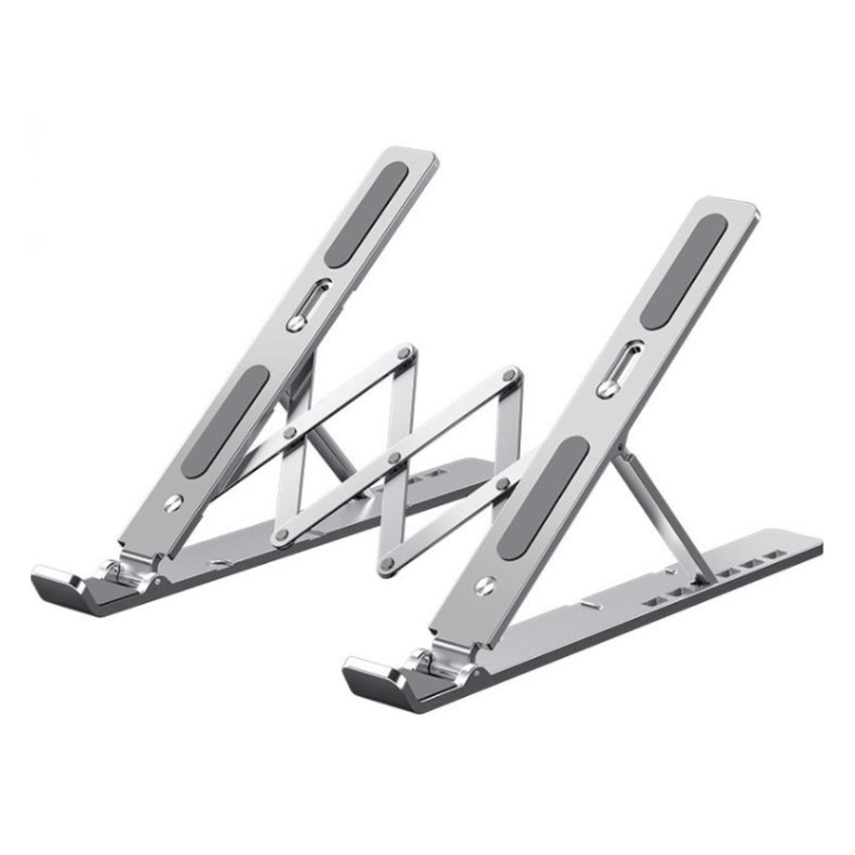 Laptop Stand Foldable Portable Laptop Stand 6 Level Angle Adjustable Height Laptop Stand for All La