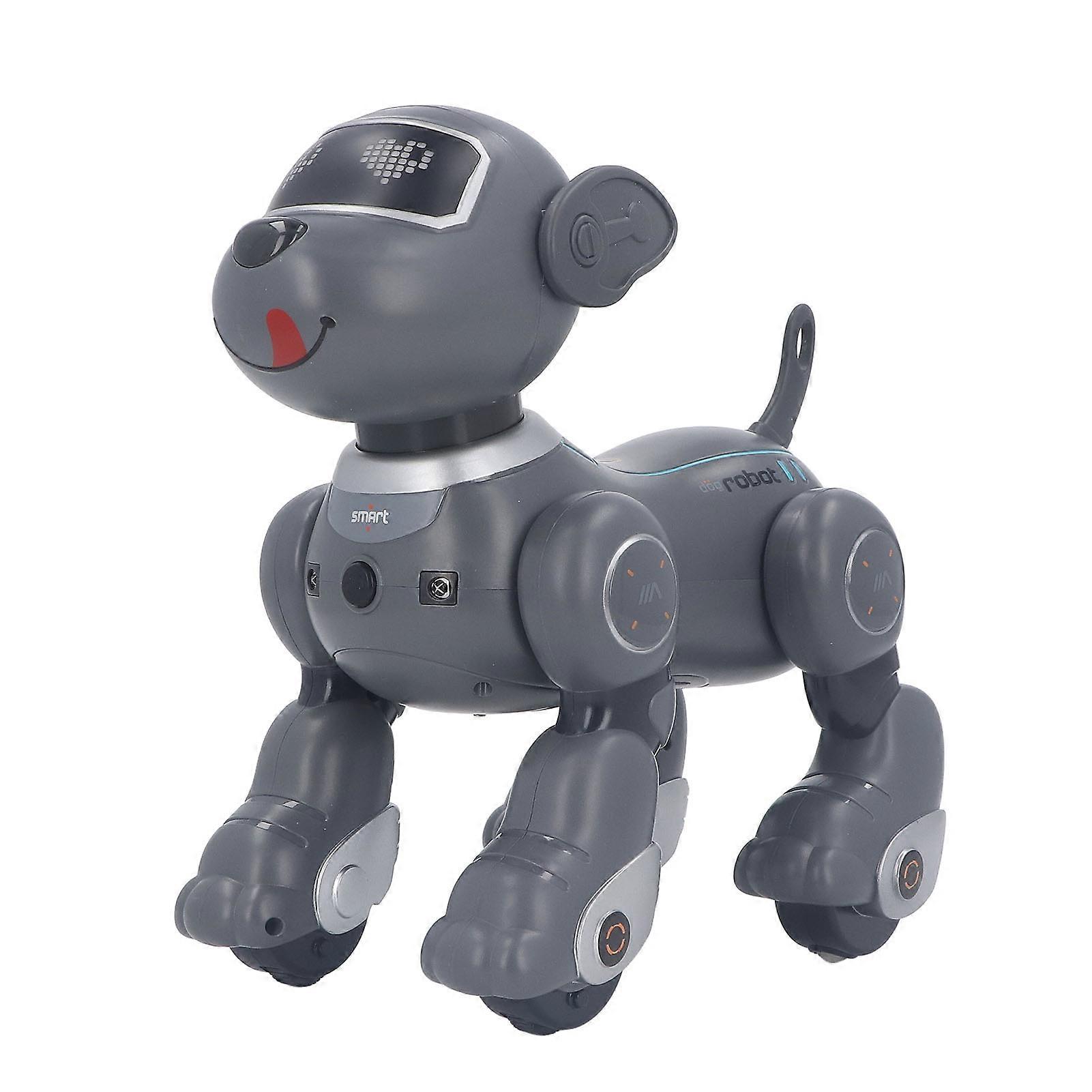 2.4G Voice Control RC Robot Dog Dancing Walking Programmable Sound Light RC Stunt Robot Dog Type 2 
