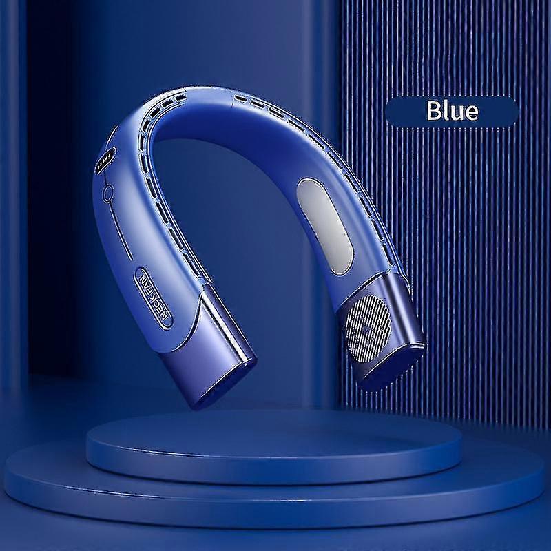 xiaomi 6000mah מאוורר צוואר תלוי מזגן נייד סוג c usb מצנן אוויר נטען 5 מהירות 