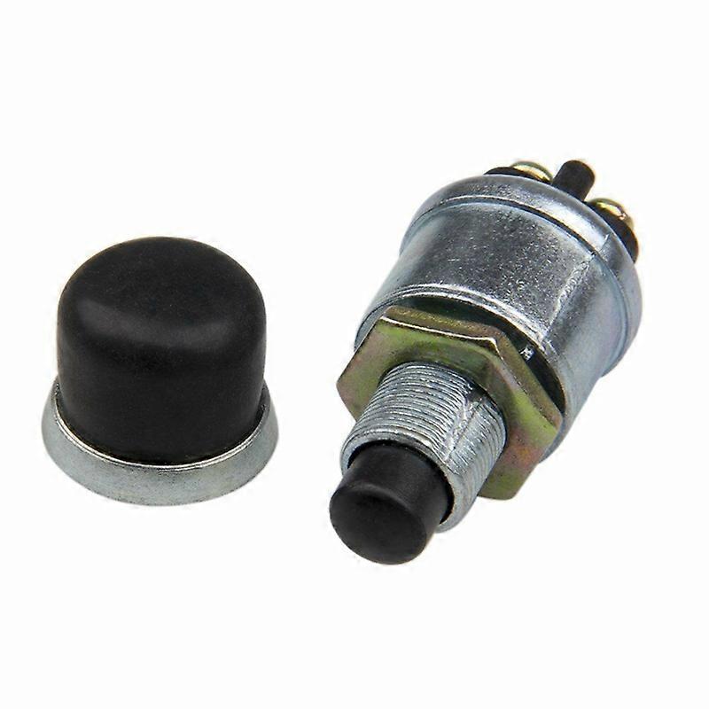 Heavy Duty Car Controls Switch Engine Start Push Button Heavy-Duty Momentary Start 12V Dc Weatherproof Push Button Start (50 Amps)