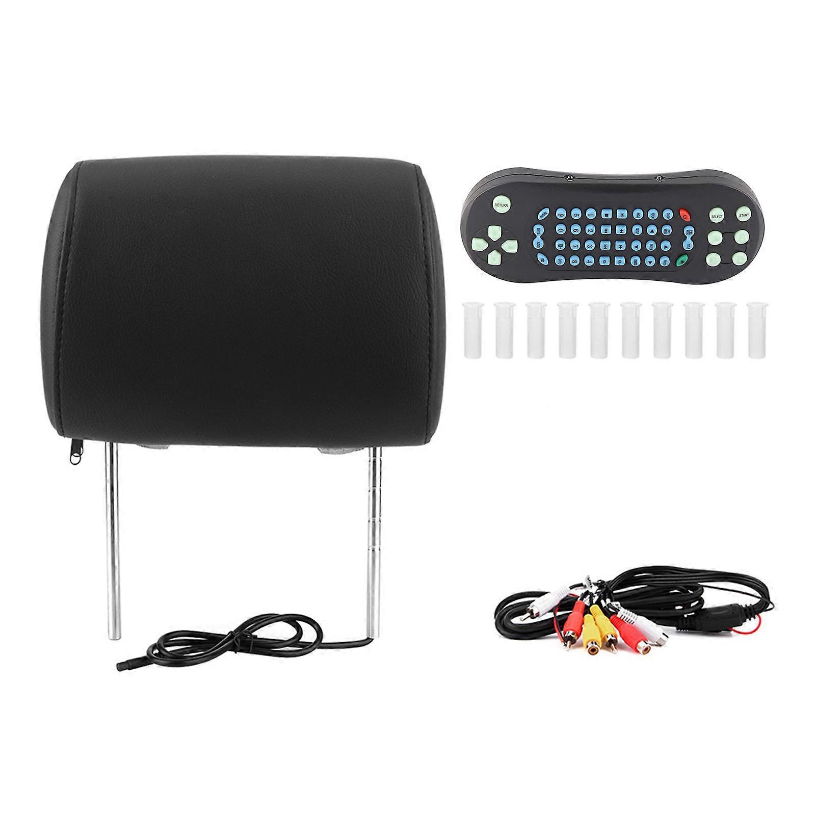 7inches Car Headrest DVD Player with Video Input IR DC12V E2U411