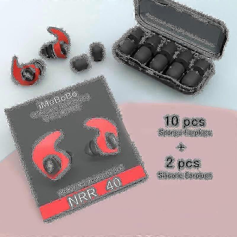 1box Noise Earplug Set Cancelling Plugs For Sleep_Feb