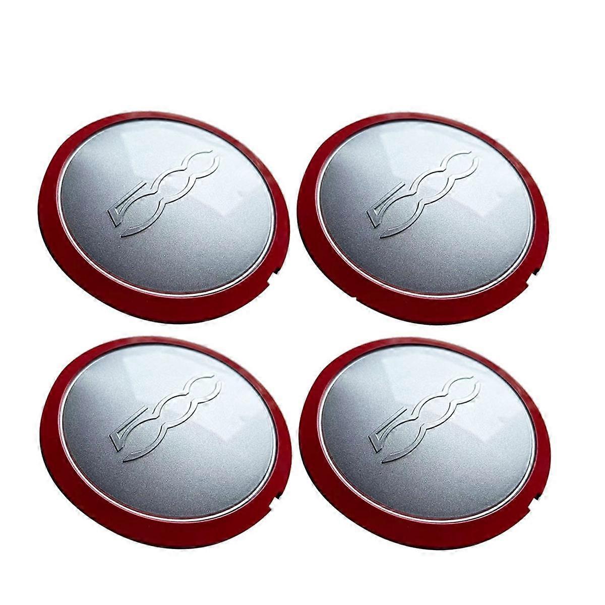 4Pcs 133mm Hubcap for 500 Wheels Centre Hub Caps Dust Cover 68078419AC 68078421AC