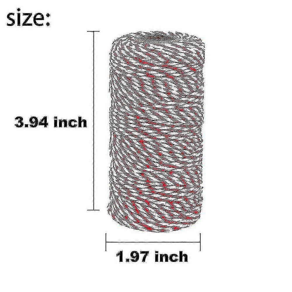 Cordão de Algodão para Embrulho de Presente (2pcs, Multicolorido)_Sep