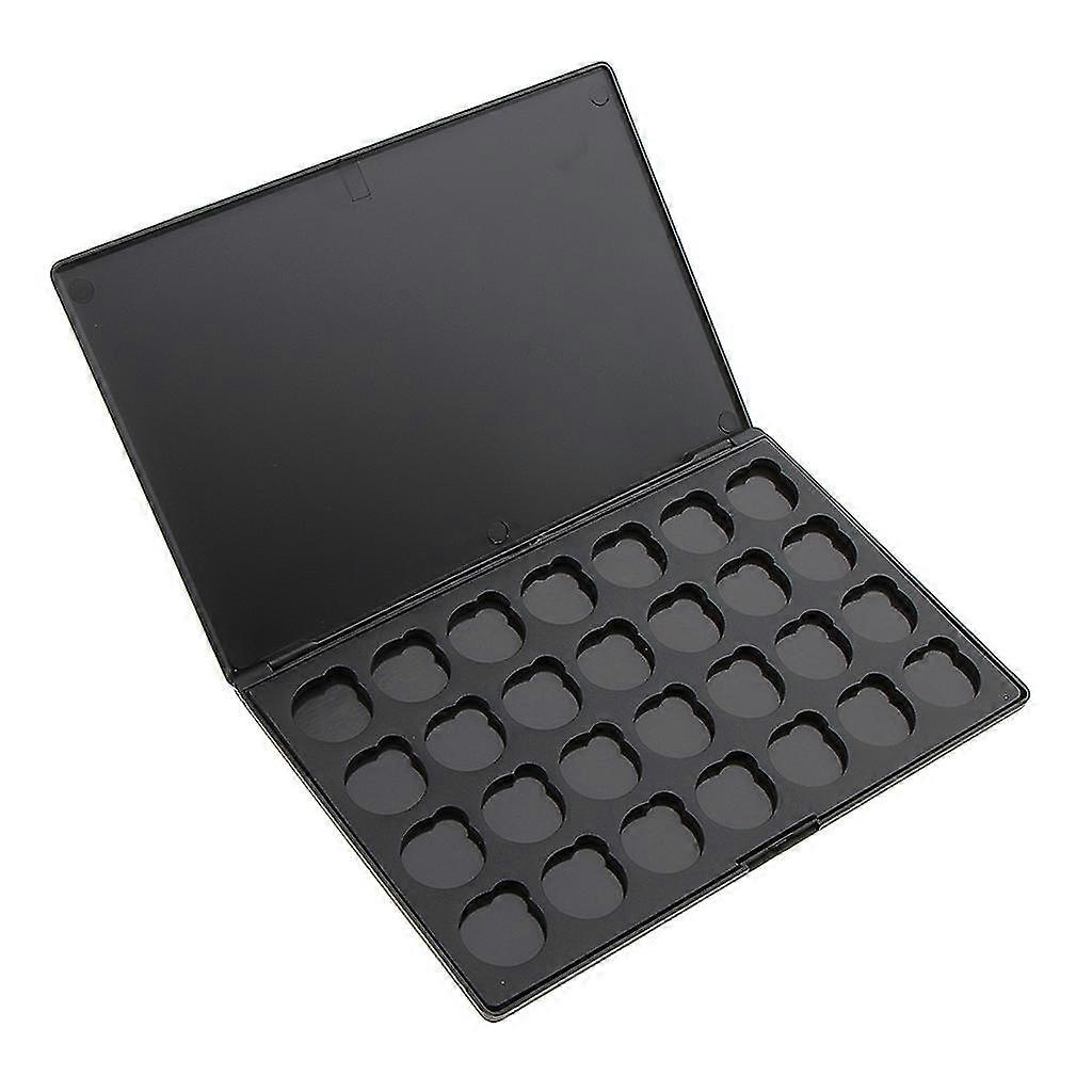 Magnetic Empty Box Eyeshadow Powder Cosmetic Box + 28 Discs